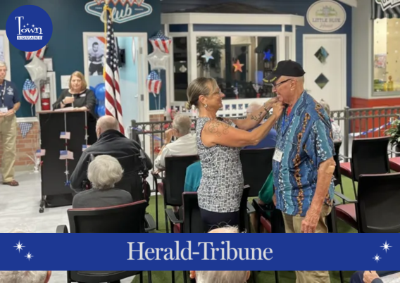 Military Veterans Honored During Special Ceremony at Sarasota Adult Day Center